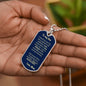Dog Tag_Son_no stupid shit_from_Mom