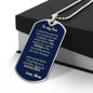 Dog Tag_Son_no stupid shit_from_Mom