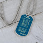 Dog Tag_Son_no stupid shit_from_Dad