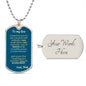 Dog Tag_Son_no stupid shit_from_Dad