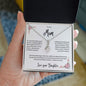 To Mom from Daughter_flower_Alluring Beauty Necklace
