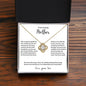 To Mom from Son_Loveknot necklace