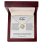 To Mom from Son_Loveknot necklace