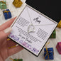 To Mom_from Daughter_purple flowers_Forever Love Necklace