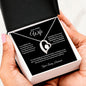 To Wife_from Husband_Forever Love necklace