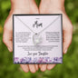 To Mom_from Daughter_purple flowers_Forever Love Necklace