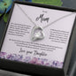 To Mom_from Daughter_purple flowers_Forever Love Necklace