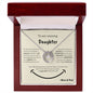 To Daughter_Smile_from parents_Luck necklace