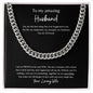 To Husband_Cuban Link Chain