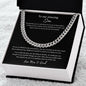 To Son_from Mom & Dad_Cuban Chain Link