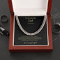 To Dad_From Daughter_Cuban Chain