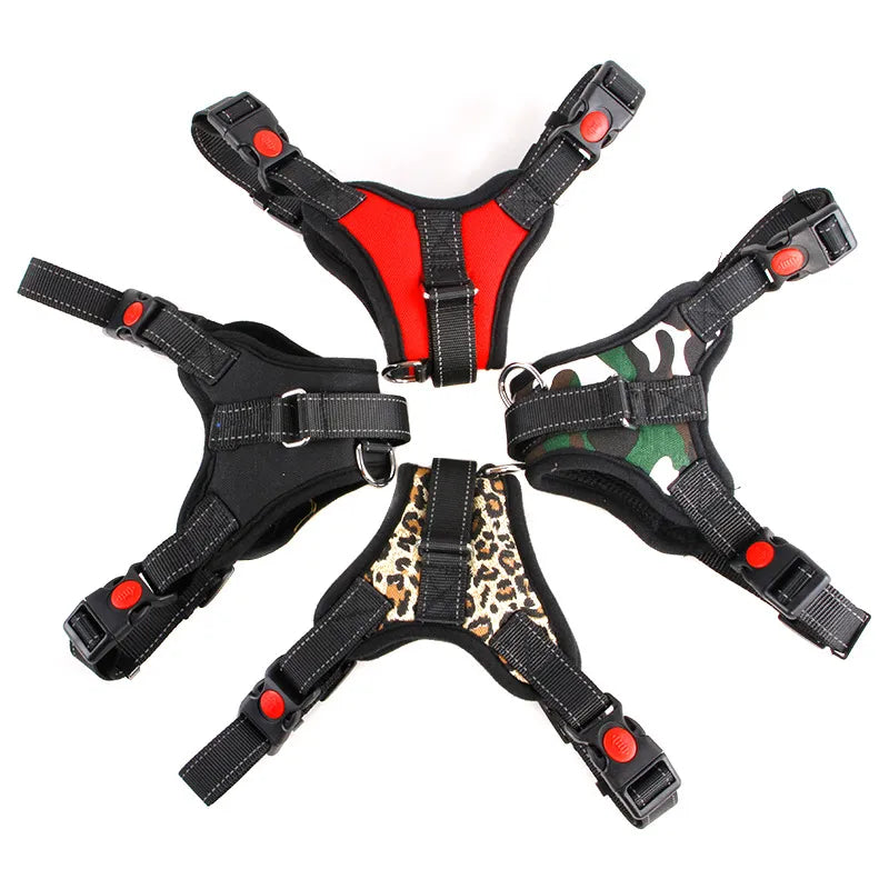 Heavy Duty Dog Harness with Grab Handle