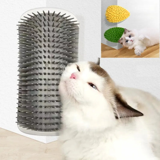 Cat Scratcher Massager for Cats Scratching Pets Brush Remove Hair Comb Grooming Kitten Care Accessories