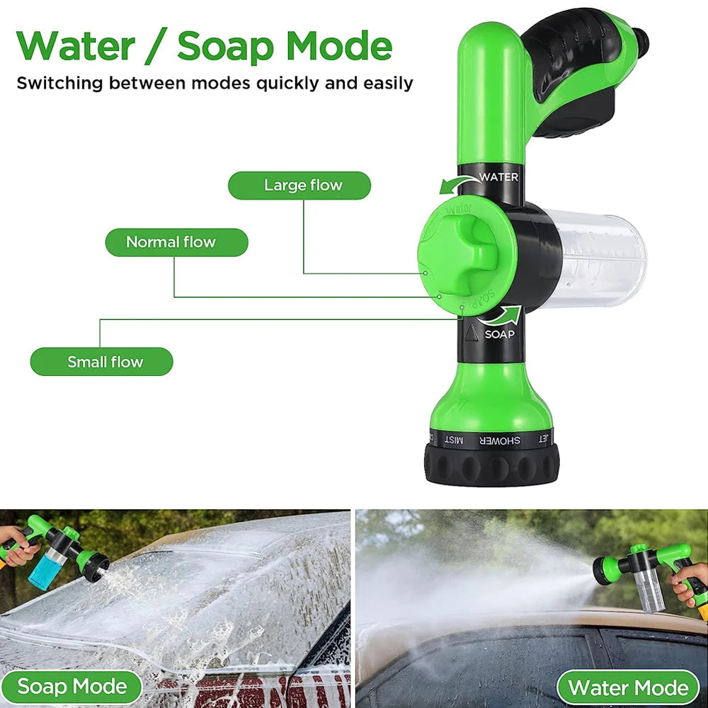 Pet Dog Shower Sprayer Adjustable High-pressure Sprayer Nozzle Hose Dog Shower Gun Wash Garden Animal Horse Car Cleaning Tool