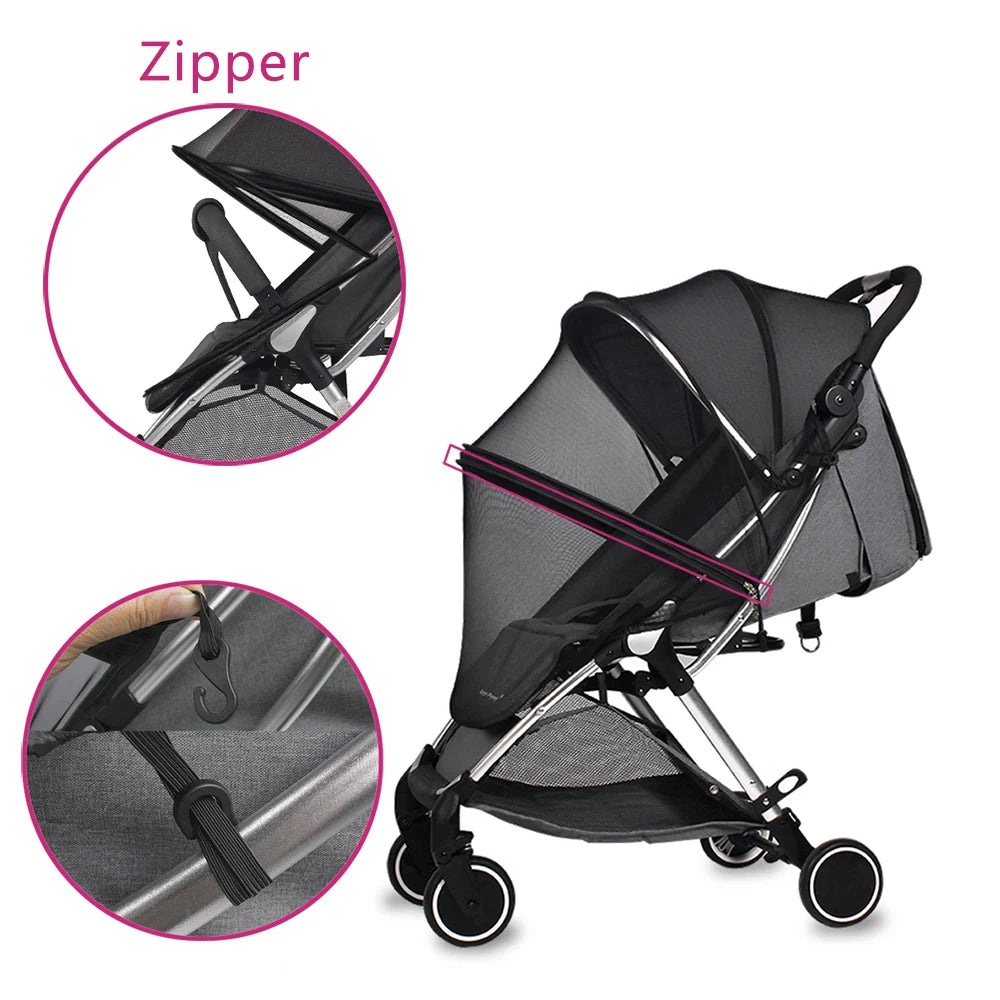 Universal Baby Stroller Mosquito Net Cover