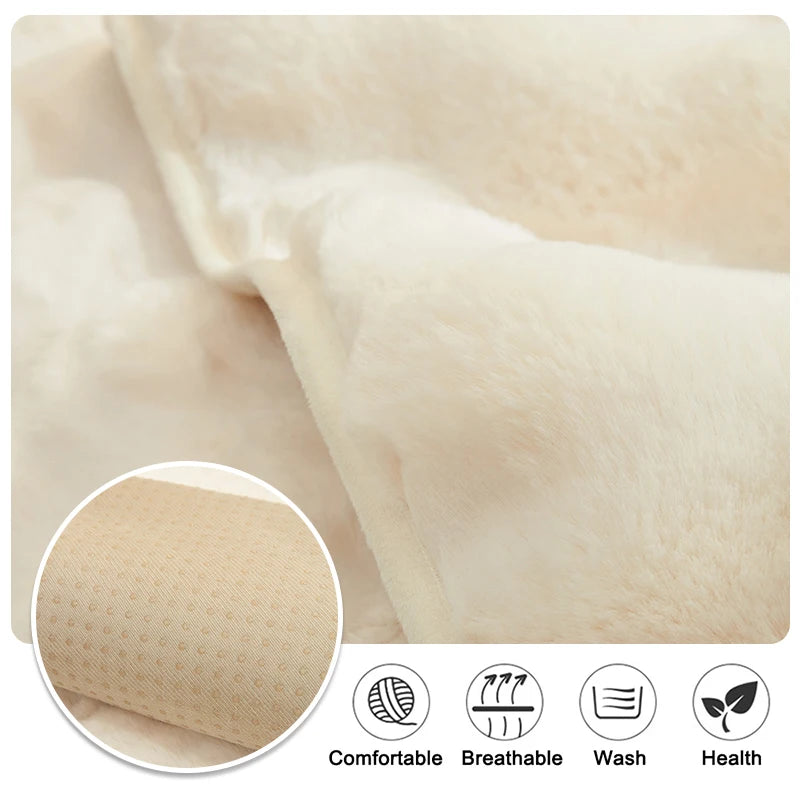 Dog Lovers- Super soft, Plush Non-slip Sofa Cover to Protect your couch and snuggle with your furbabies