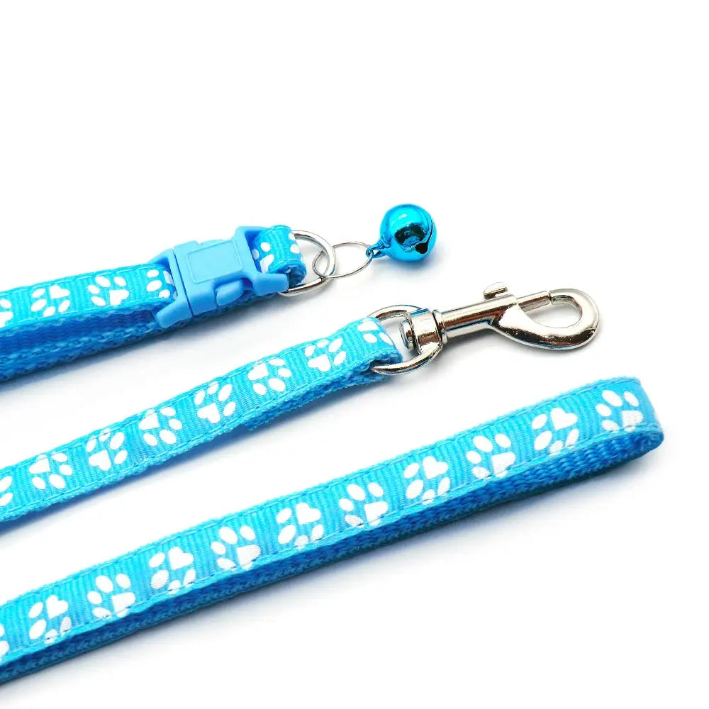 2pc Dog Leash and Collar Set for New Puppy or Small Dog