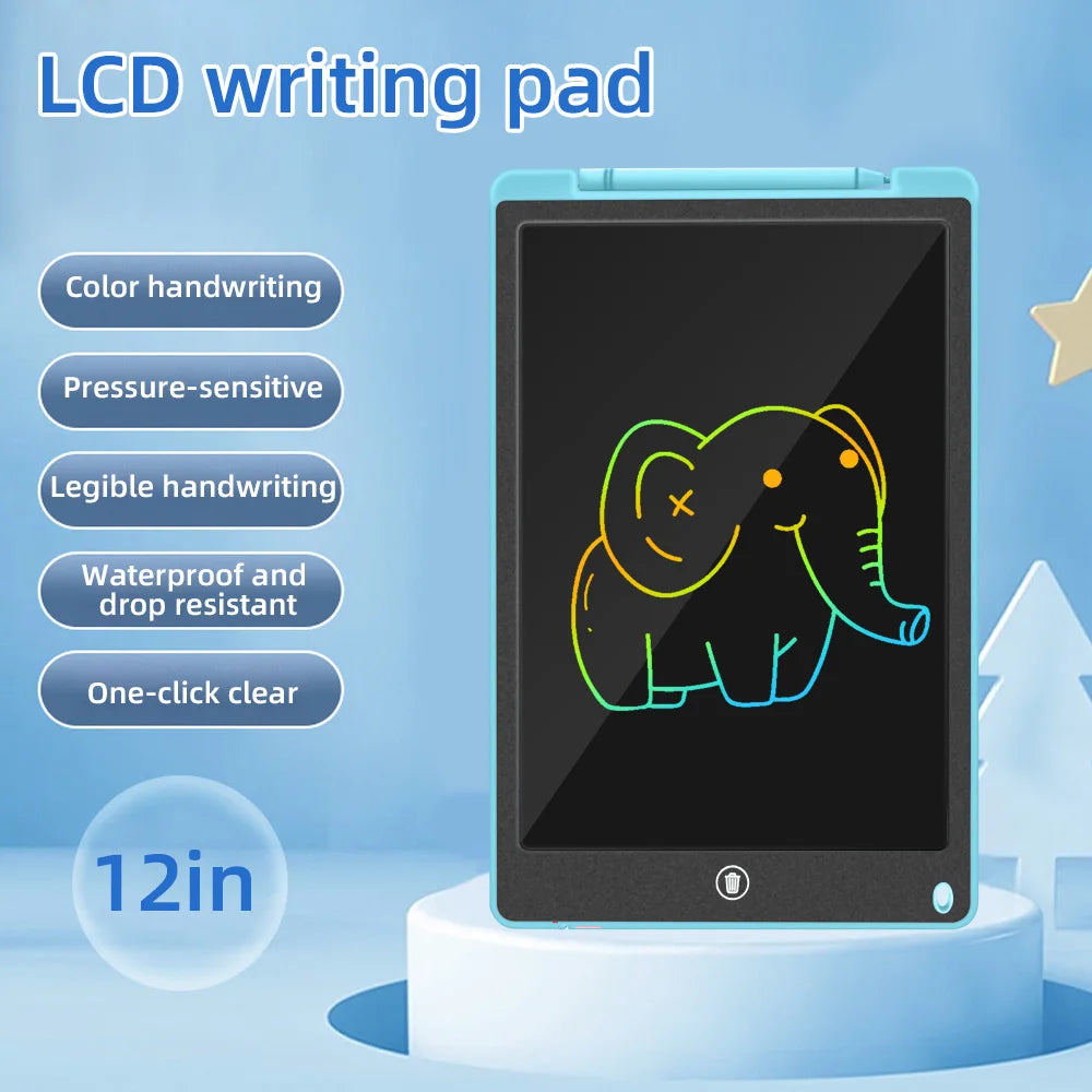 6.5/8.5/10/12 inch LCD Drawing Board Writing Tablet Educational Drawing Toy for Children