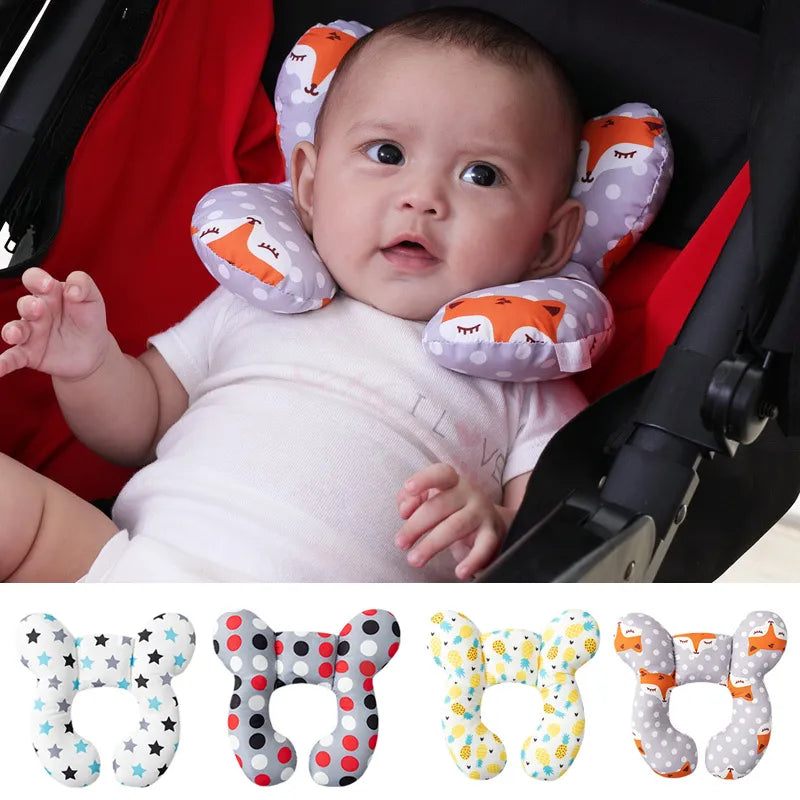 Baby U-shaped pillow for car or stroller