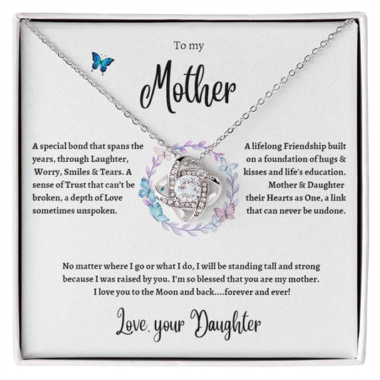 To Mother_from Daughter with design_Love Knot