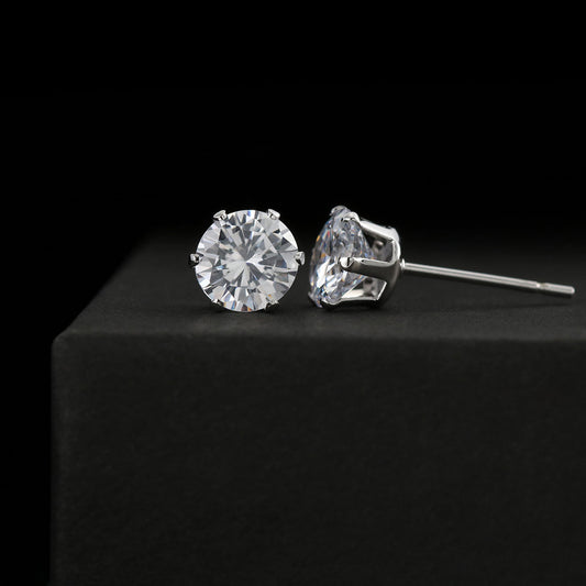 Xtra Add matching Cubic Zirconia Earrings