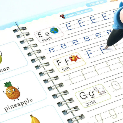 Tracing Groove Magic Copybooks: ages 3-7 (multi languages)